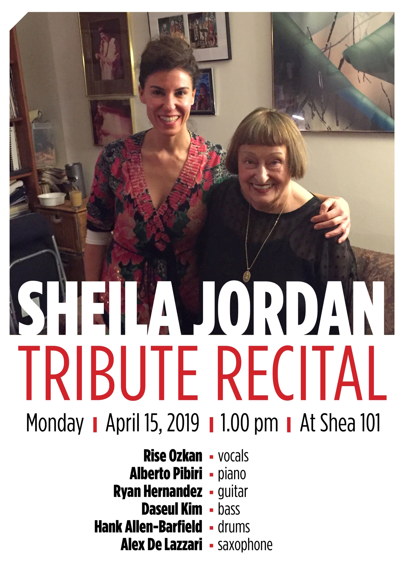 Sheila Jordan, Rişe Özkan