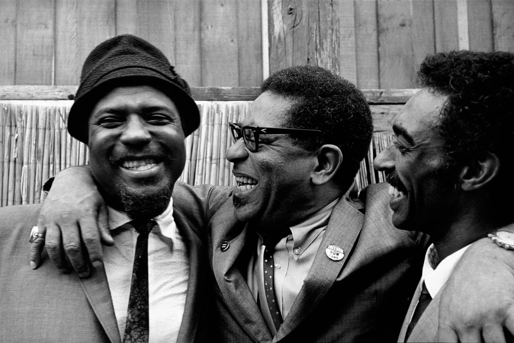 Thelonious Monk, Dizzy Gillespie ve Gerald Wilson (Fotoğraf Jim Marshall)