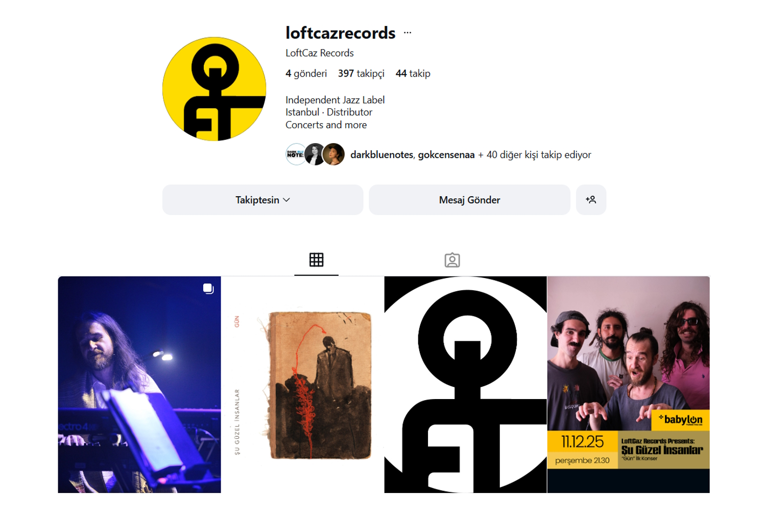 Eray Düzgünsoy, Loft Caz, Outro Record Store